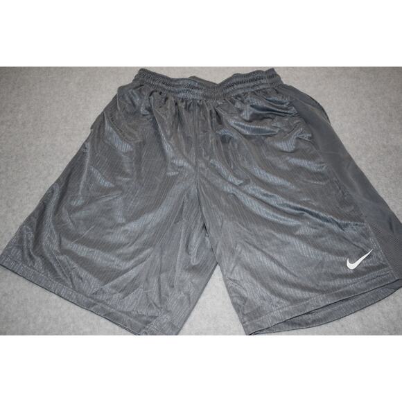 Nike Gym Shorts Mens Size 2XL Performance W Pockets Inseam 11" Basketball Gray - Picture 1 of 6